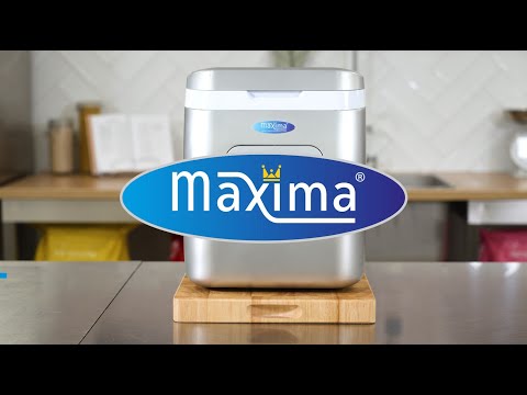 Macchina del ghiaccio - Professionale - 15kg/giorno - Cubetti cavi - Raffreddata ad aria