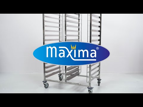 Carrello portateglie - Professionale - Bakerynorm - per 32 x teglie (60 x 40cm) - teglie escluse