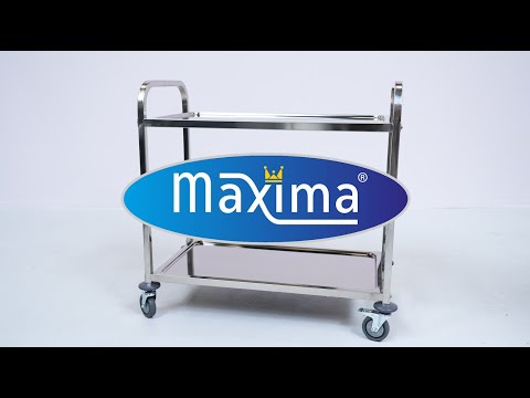 Acero Inoxidable Carrito de Servicio - Profesional - 3 Estantes