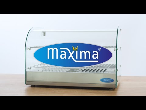 Expositor de Alimentos Calentado - Profesional - 45L - 55cm - 2 Estantes