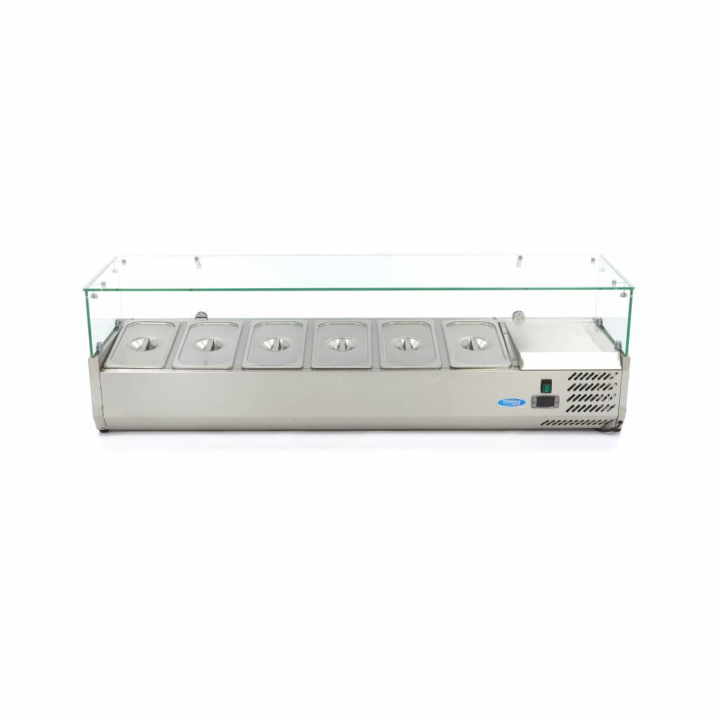 Kühlaufsatz - Professionell - 150 cm - für 6 x GN 1/3