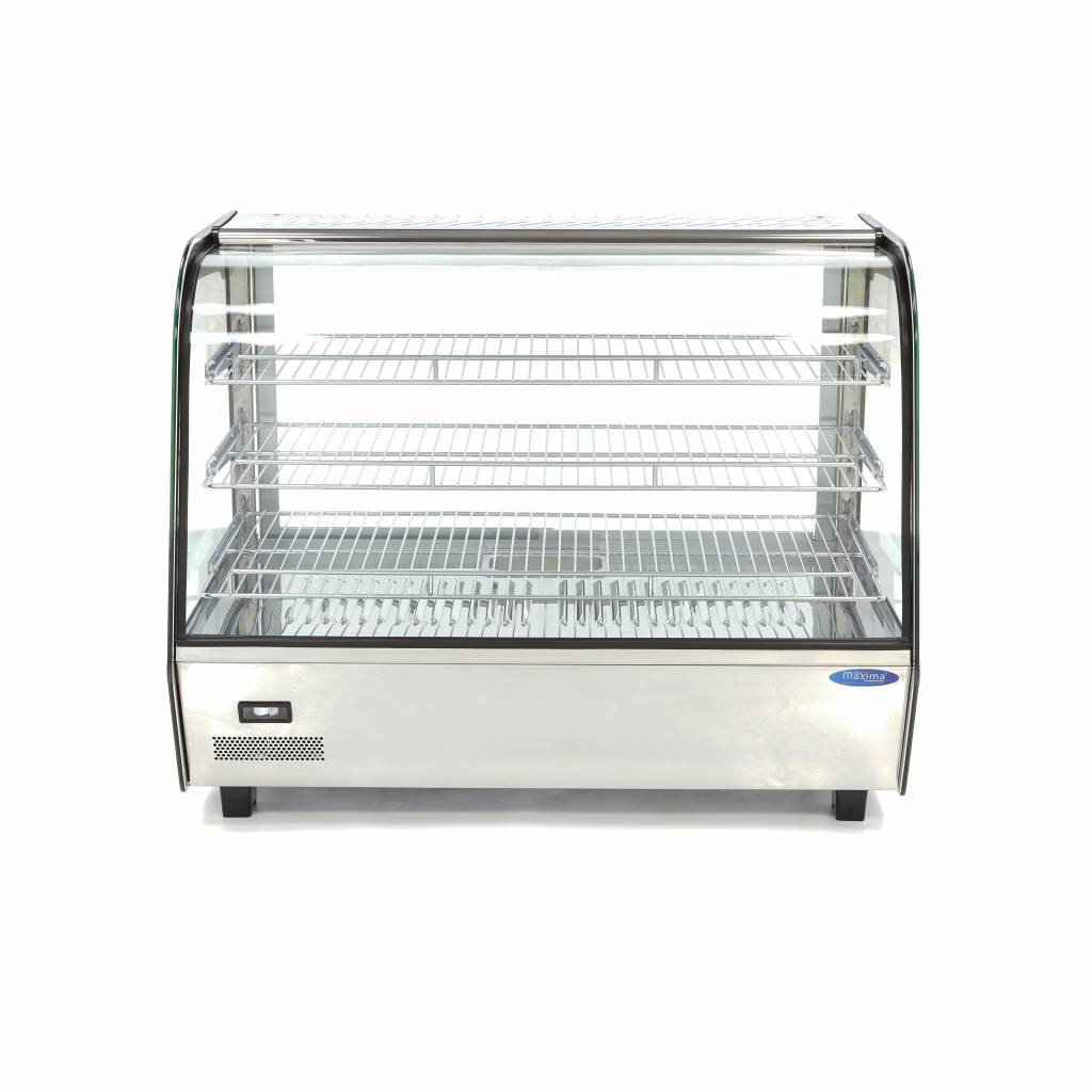 Expositor de Alimentos Calentado - Profesional - 160L - 85,6cm - 3 Estantes