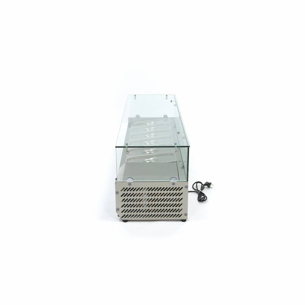 Vitrinas Refrigeradas Superior - Profesional - 140cm - para 6 x 1/3 GN