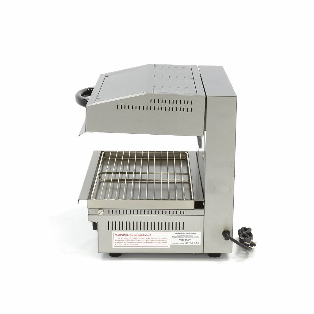 Salamander-Grill - Professionell - 59 x 32cm - 3600W - mit Höhenverstellung