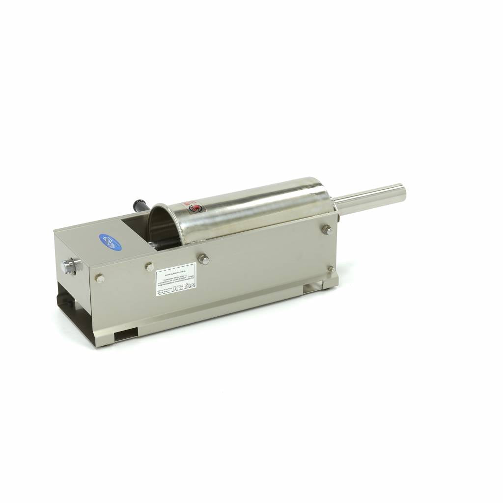 Máquina Rellenar Embutido - Profesional - 5L - Horizontal - incl 4 Tubos de Embutición
