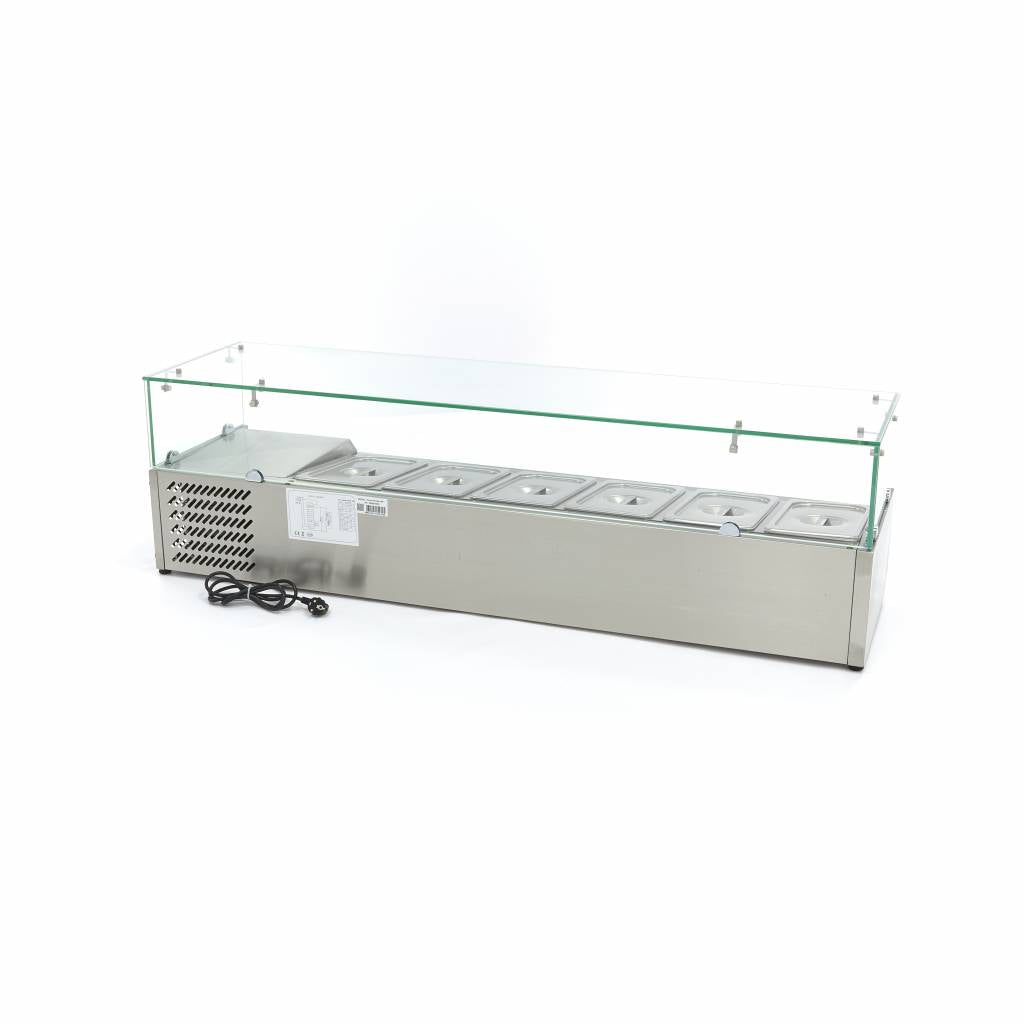 Kühlaufsatz - Professionell - 150 cm - für 6 x GN 1/3