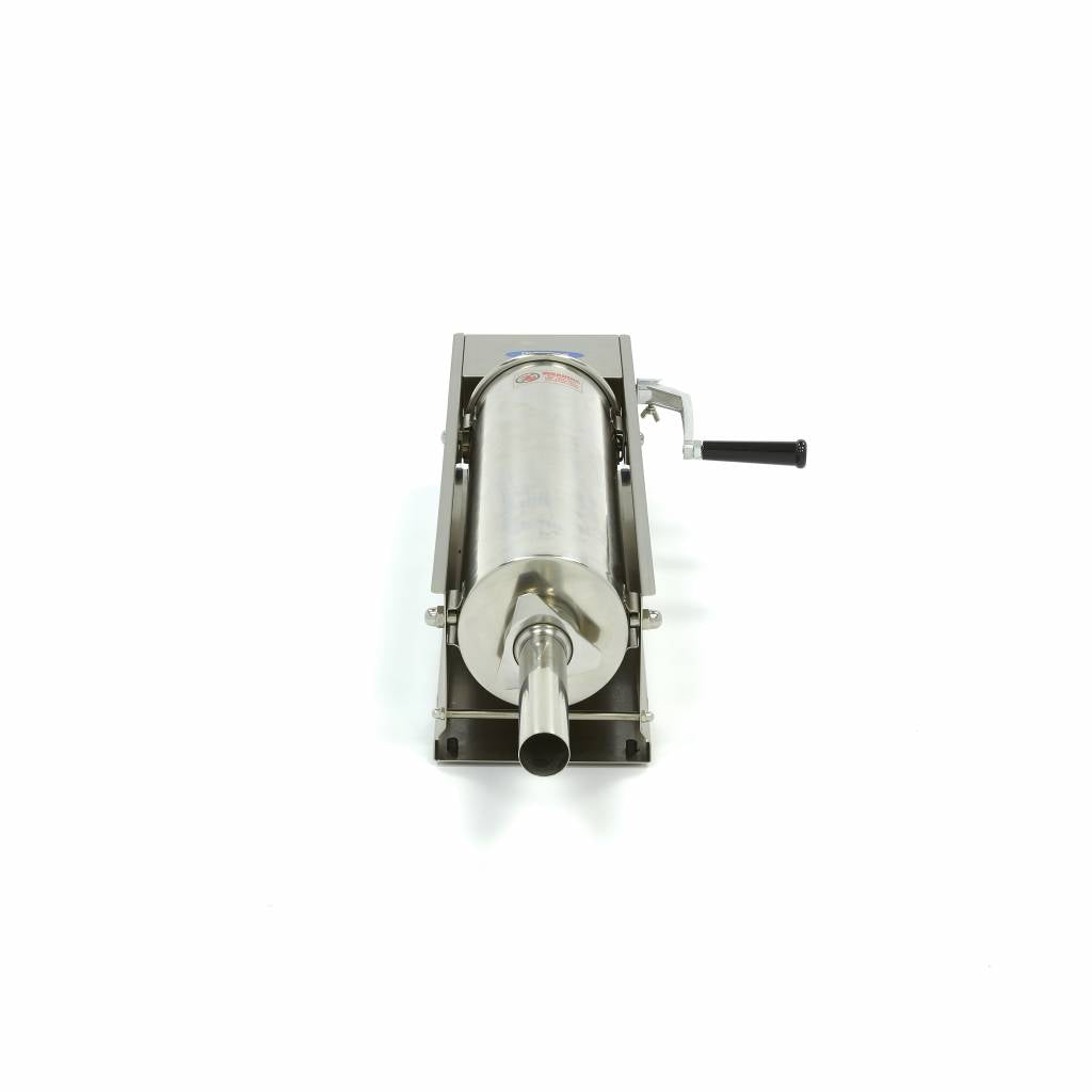 Máquina Rellenar Embutido - Profesional - 7L - Horizontal - incl 4 Tubos de Embutición