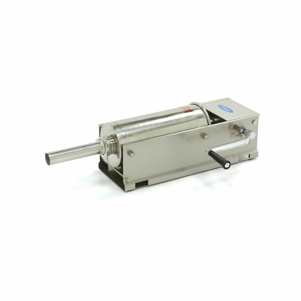 Máquina Rellenar Embutido - Profesional - 5L - Horizontal - incl 4 Tubos de Embutición