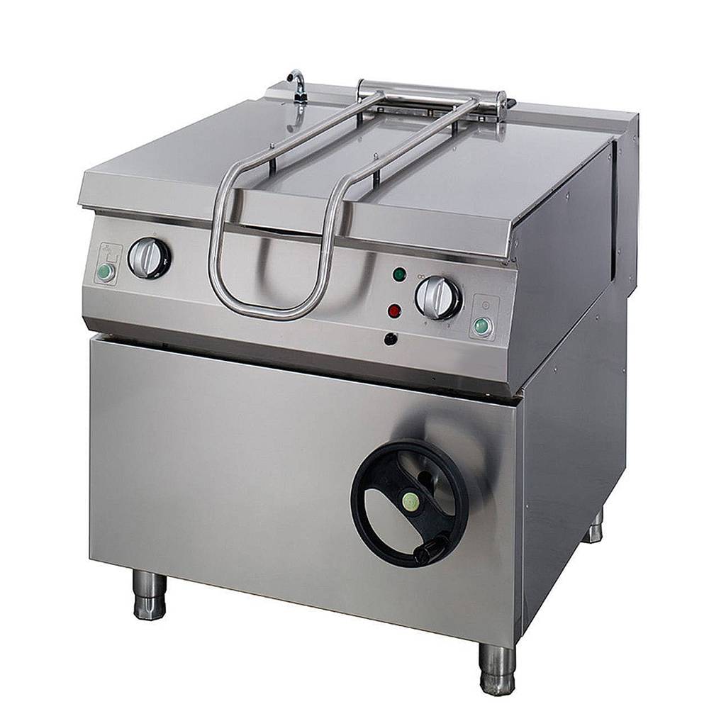 Heavy-Duty-Bratpfanne - Professionell - 50L - Doppeleinheit - 70cm tief - Elektrisch