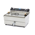 Freidora - Profesional - 30L - 1 Cesta - con Grifo de Vaciado