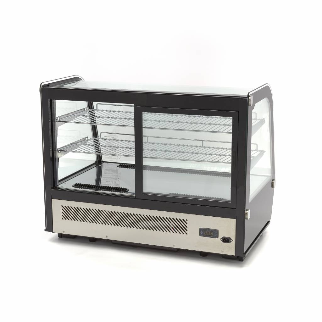 Frigorífico Expositor - Profesional - 160L - 88cm - Puertas Correderas Traseras