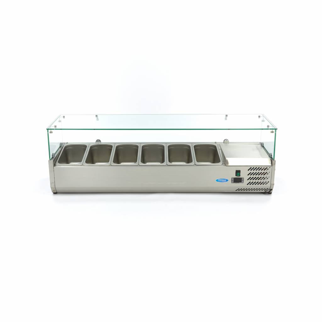 Vitrinas Refrigeradas Superior - Profesional - 140cm - para 6 x 1/3 GN