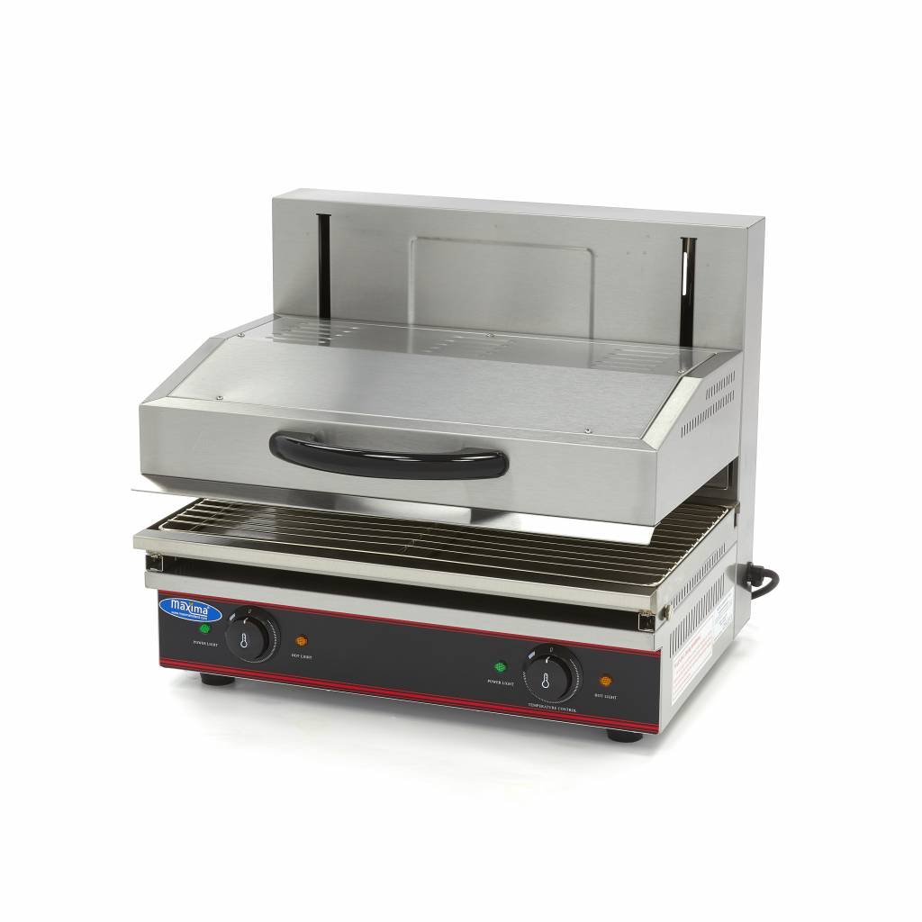 Salamander-Grill - Professionell - 59 x 32cm - 3600W - mit Höhenverstellung