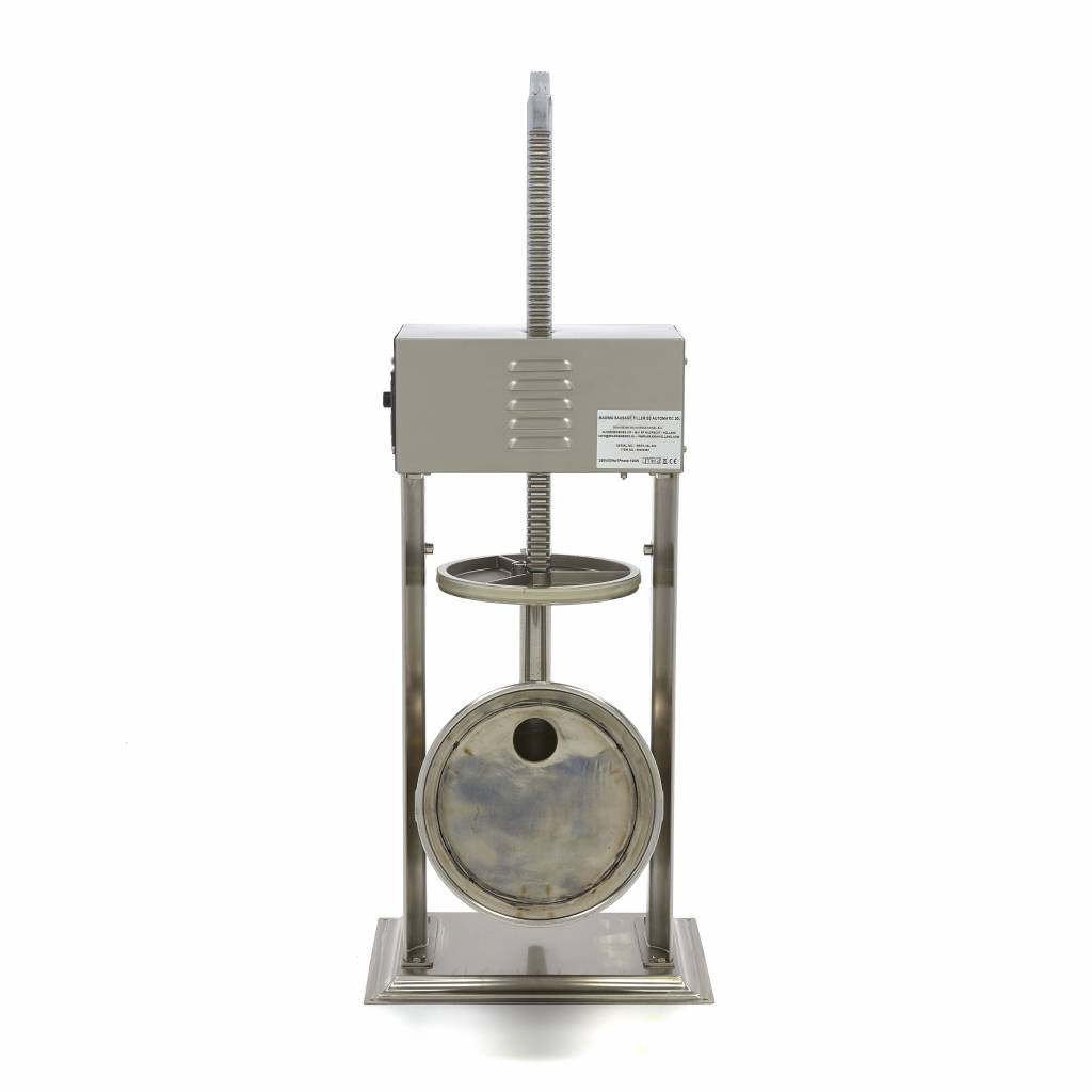 Wurstfüller - Professionell - 20L - Automatisch - Vertikal - Inklusive 4 Füllrohre