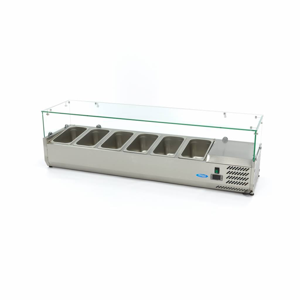 Kühlaufsatz - Professionell - 150 cm - für 6 x GN 1/3