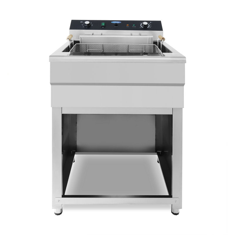 Freidora - Profesional - 45L - 1 Cesta - con Grifo de Vaciado - 400V
