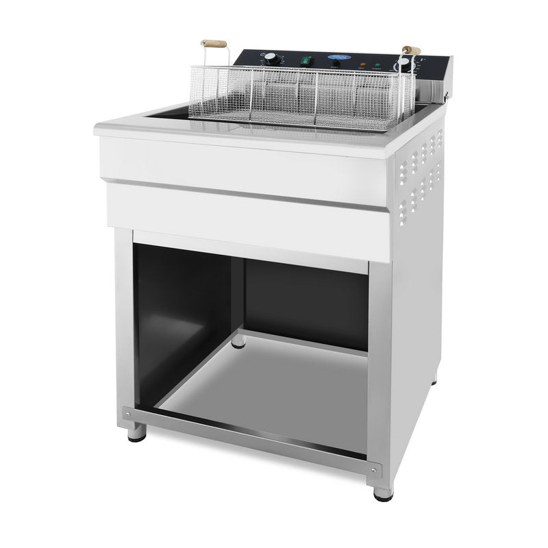 Freidora - Profesional - 45L - 1 Cesta - con Grifo de Vaciado - 400V