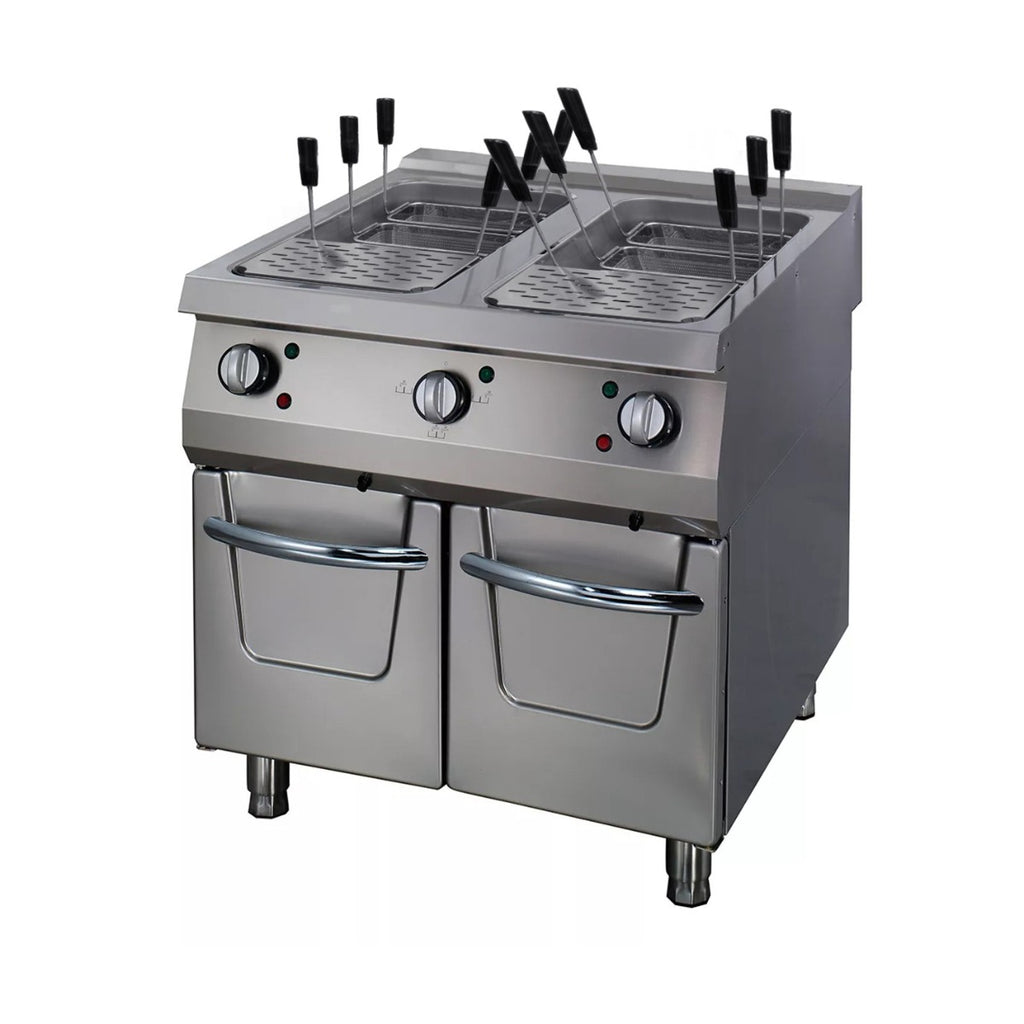 Premium Cocedor de Pasta - Profesional - Unidad Doble - 90cm de Profundidad - Eléctrico - 400V