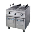 Premium Cocedor de Pasta - Profesional - Unidad Doble - 90cm de Profundidad - Gas