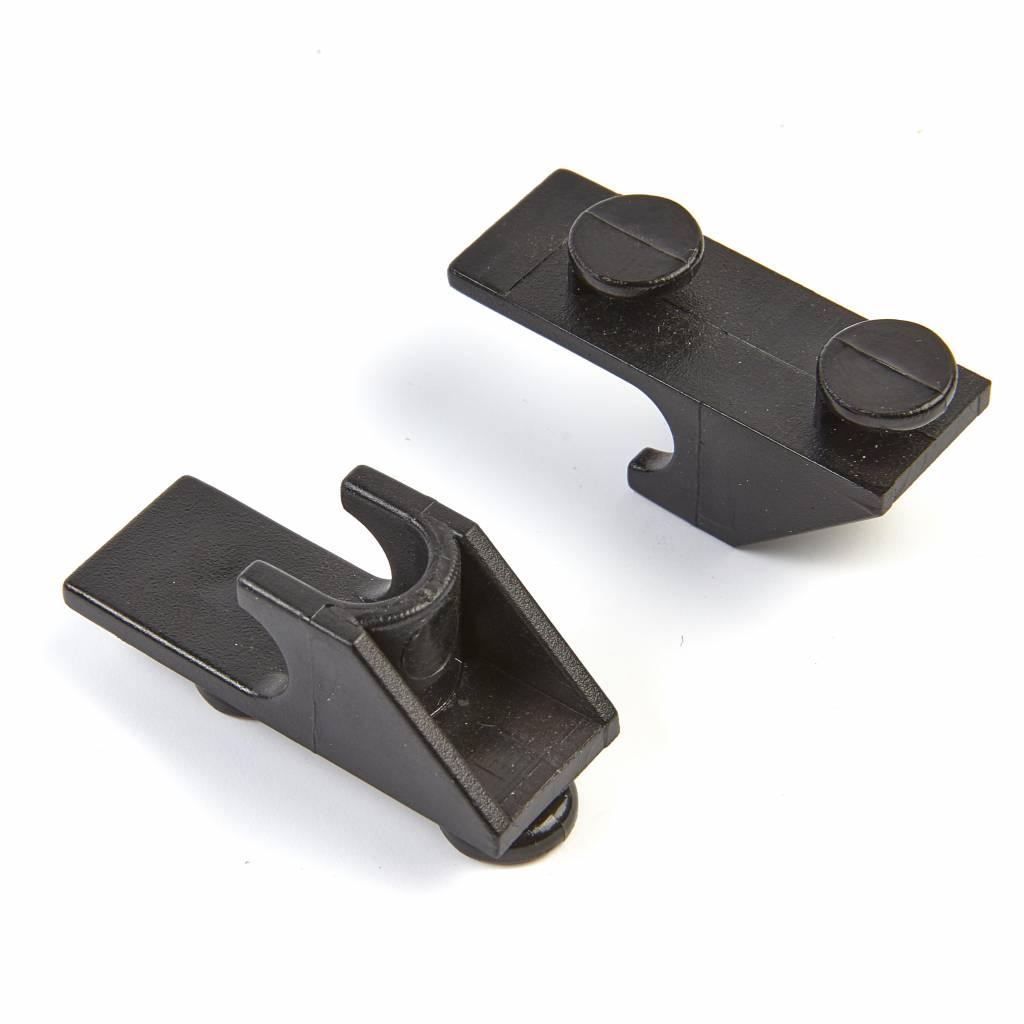 Koelvitrine 235L - Professioneel - Plank + 2 clips, zwart (NM)