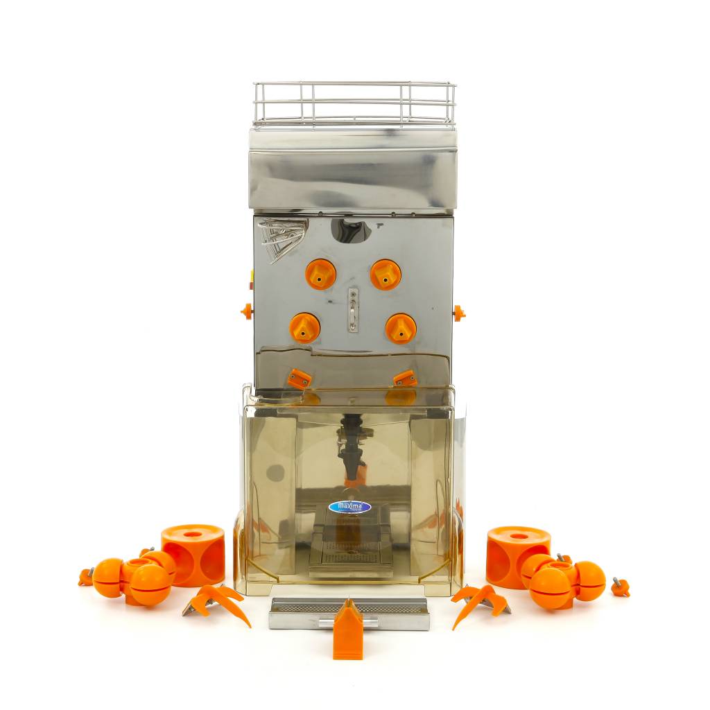 Exprimidor Automático de Naranjas - Profesional - 20kg - 25 por minuto - con Grifo
