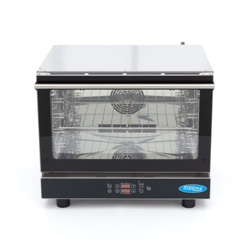 Horno de Vapor Combinado - Profesional - para 4 Bandejas (1/1 GN / 60 x 40 cm) - Pantalla Digital - 400V