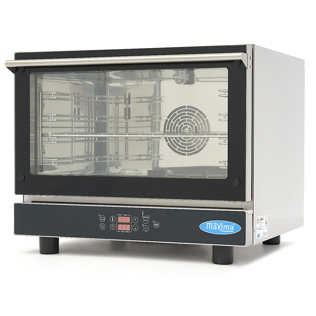 Horno de Vapor Combinado - Profesional - para 4 Bandejas (1/1 GN / 60 x 40 cm) - Pantalla Digital - 400V
