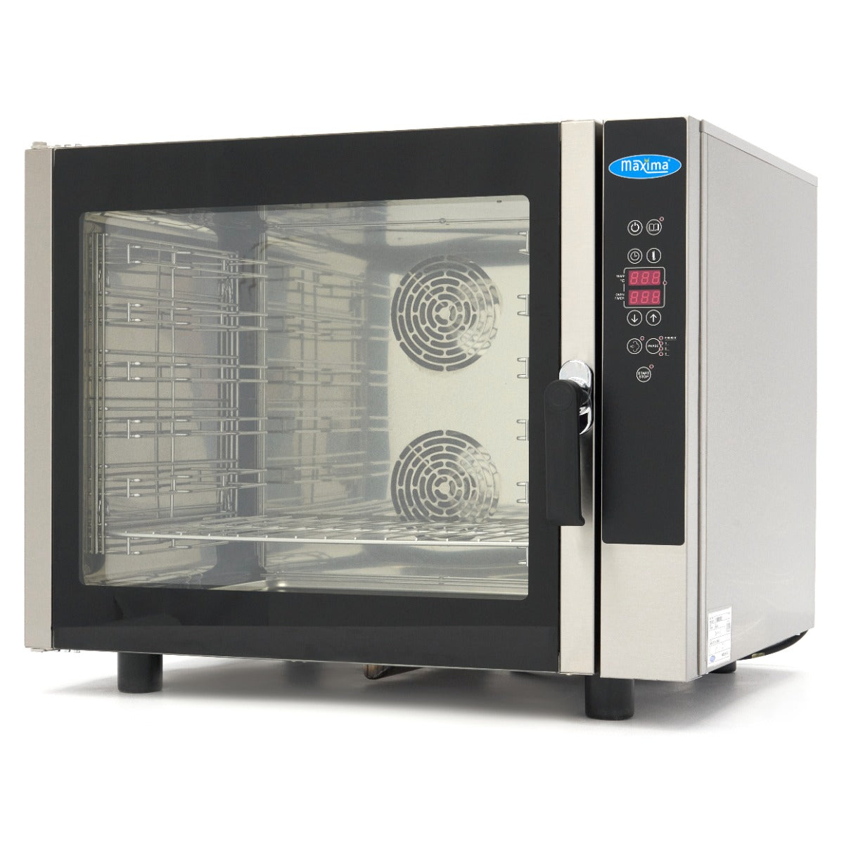 Horno de Vapor Combinado - Profesional - para 6 Bandejas (1/1 GN / 60 x 40 cm) - Pantalla Digital - 400V