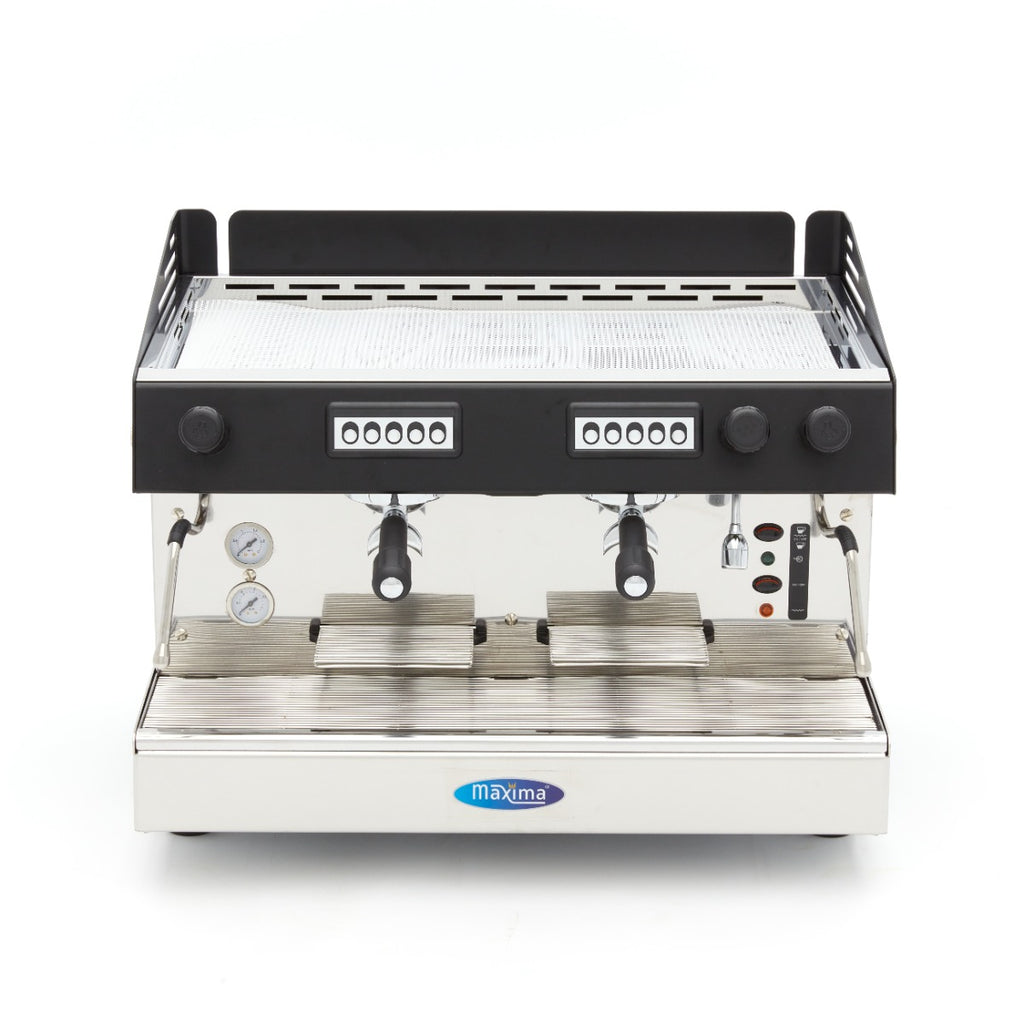 Máquina de Café Espresso - Profesional - 2 Pistones - 360  Tazas por Hora