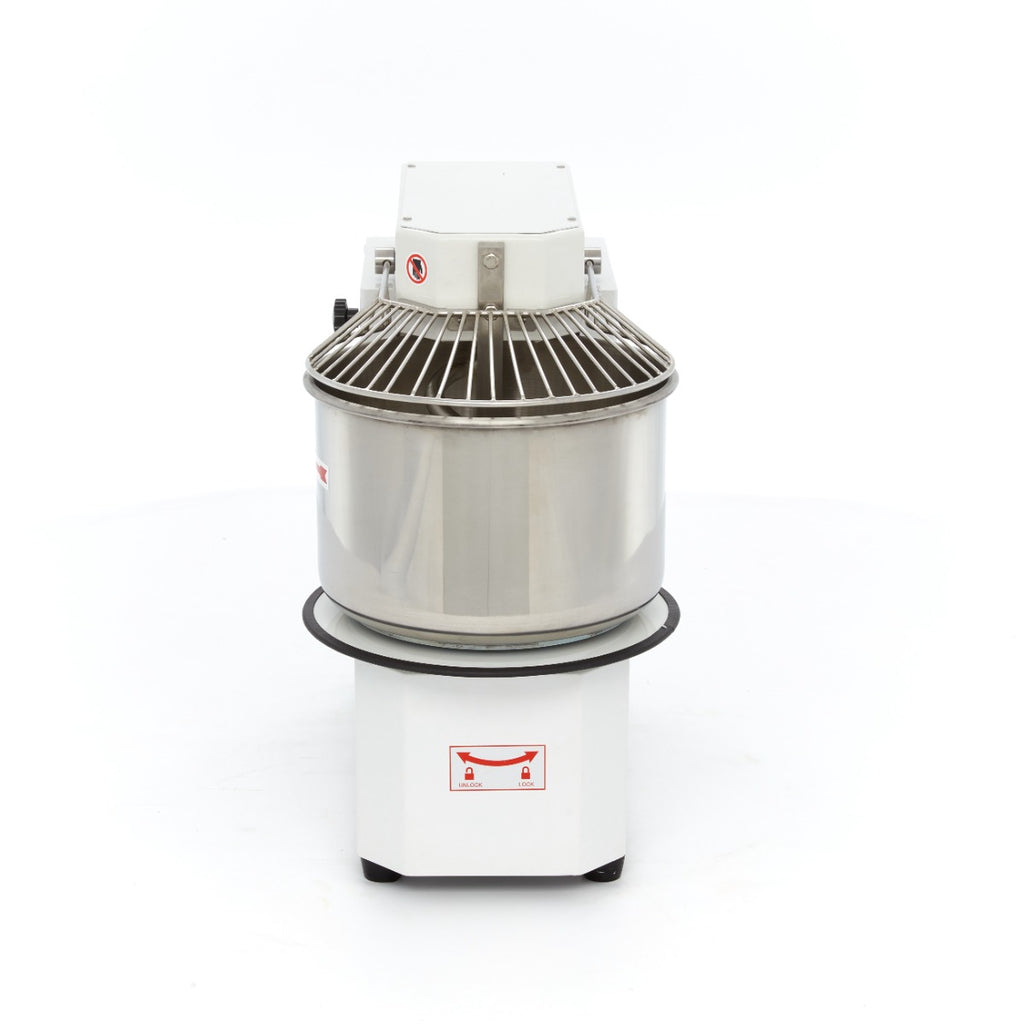 Impastatrice a spirale - Professionale - 30L - Impasto 18kg - 2 velocità - Vasca estraibile