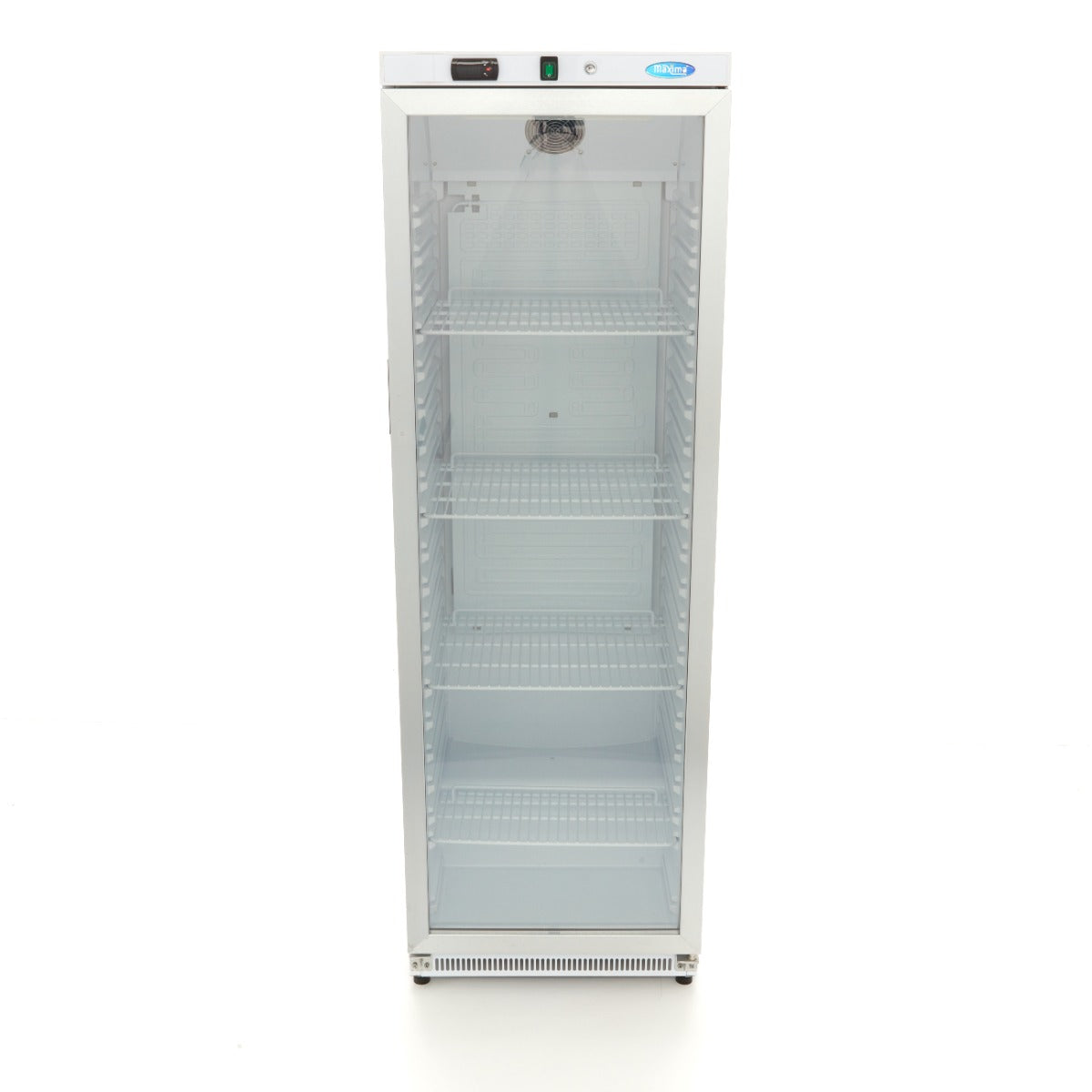 Kühlschrank - Professionell - 400L - weiß - mit Glastür