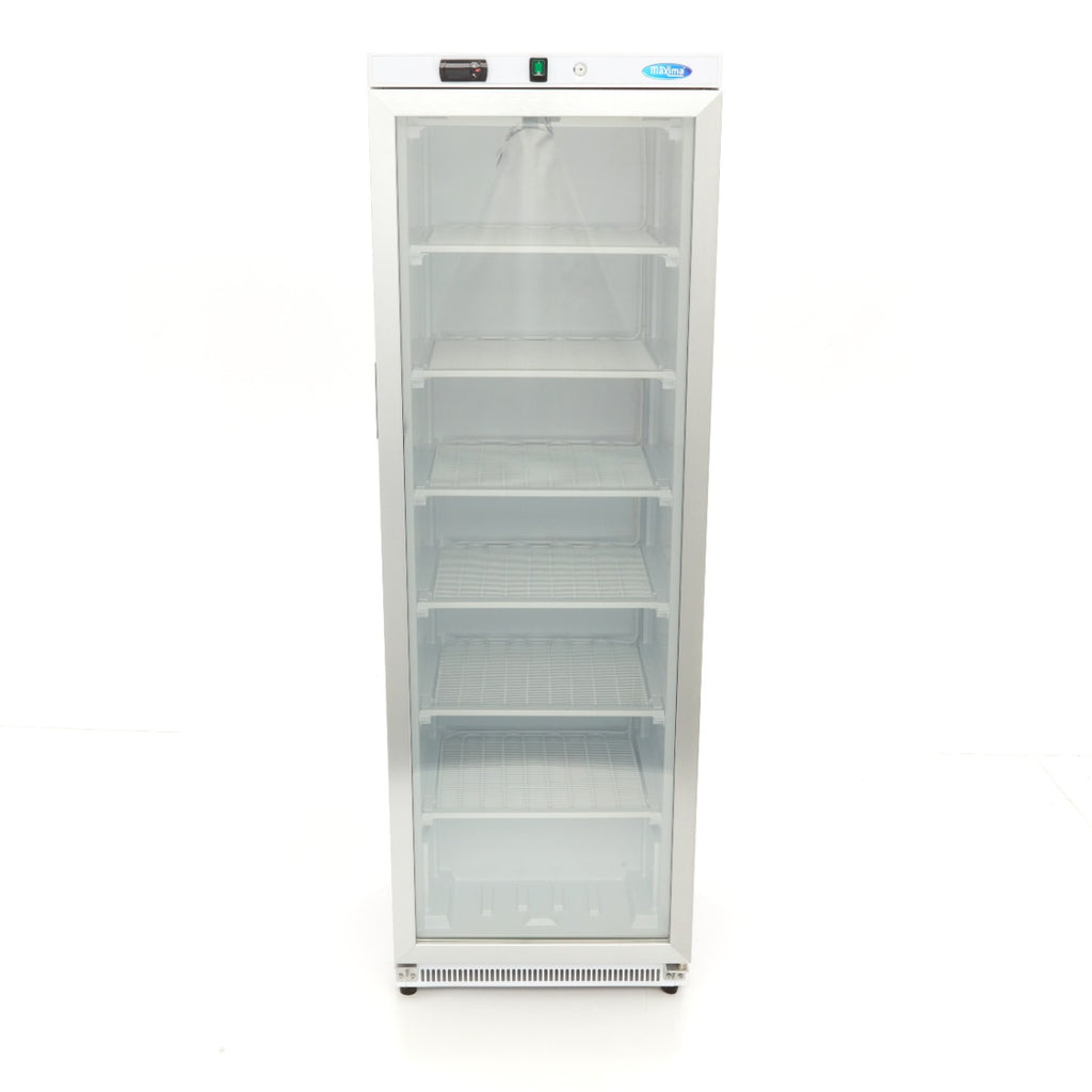 Congelatore - Professionale - 400L - bianco - con porta in vetro