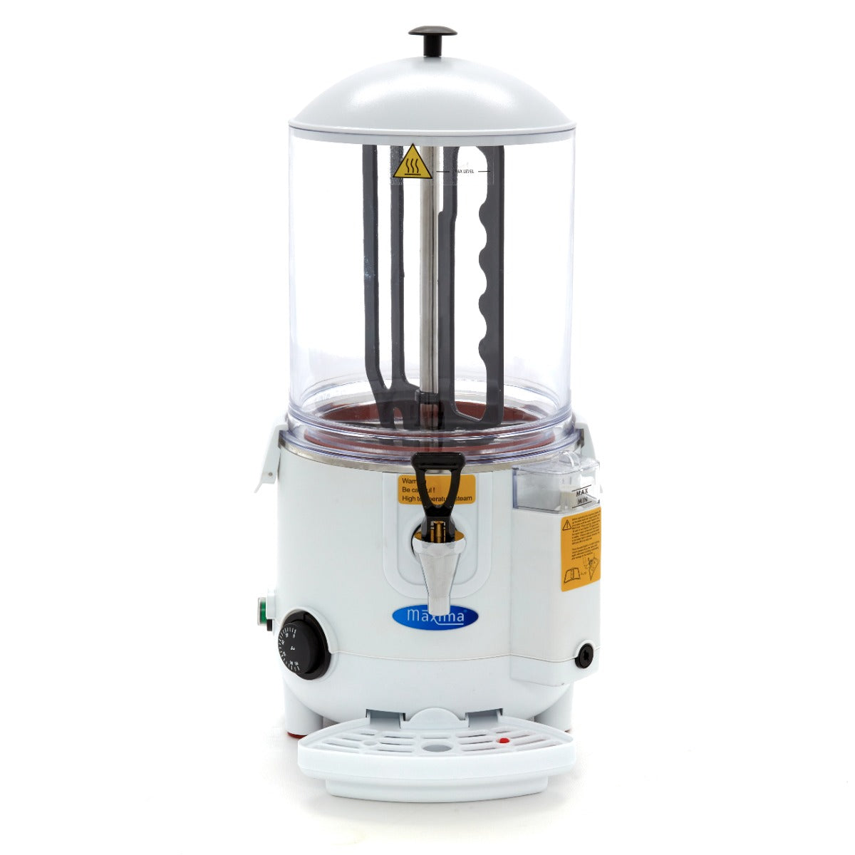 Dispensador de Chocolate Caliente - Profesional - 10L - Blanco
