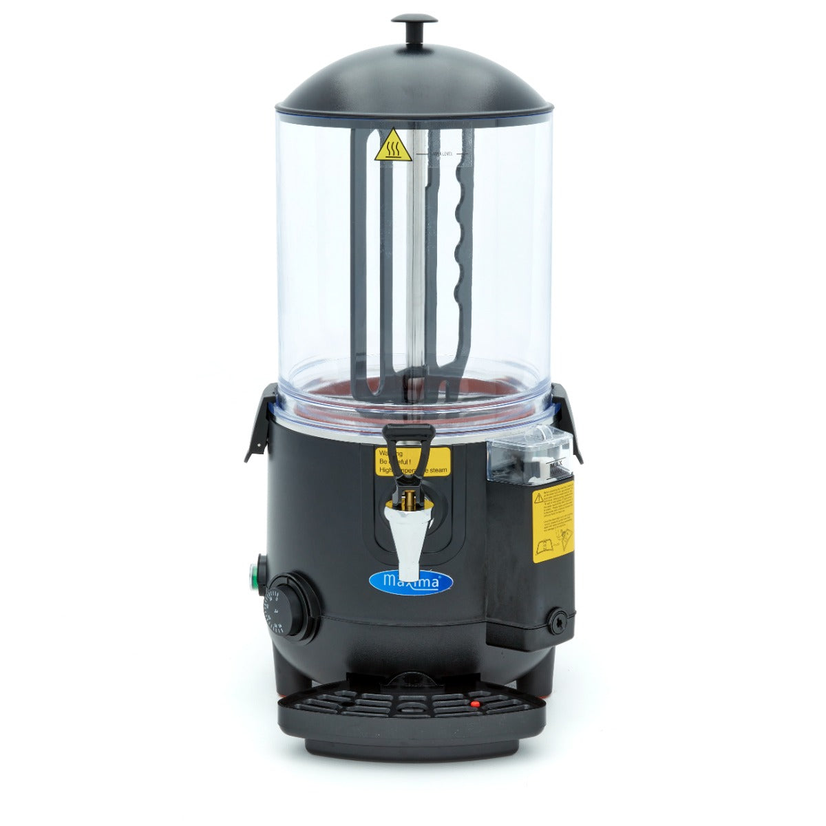 Dispensador de Chocolate Caliente - Profesional - 10L - Negro