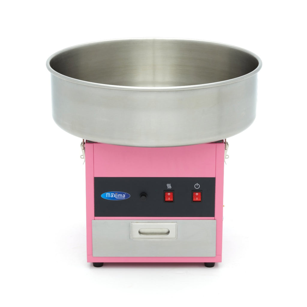 Zuckerwattemaschine - Professionell - Ø 52 cm - Rosa