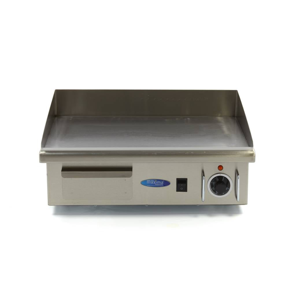 Plancha - Profesional - Liso - 55cm - incl Bandeja de Goteo