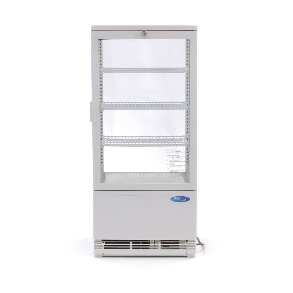 Frigorífico Expositor - Profesional - 78L - 43cm - Blanco