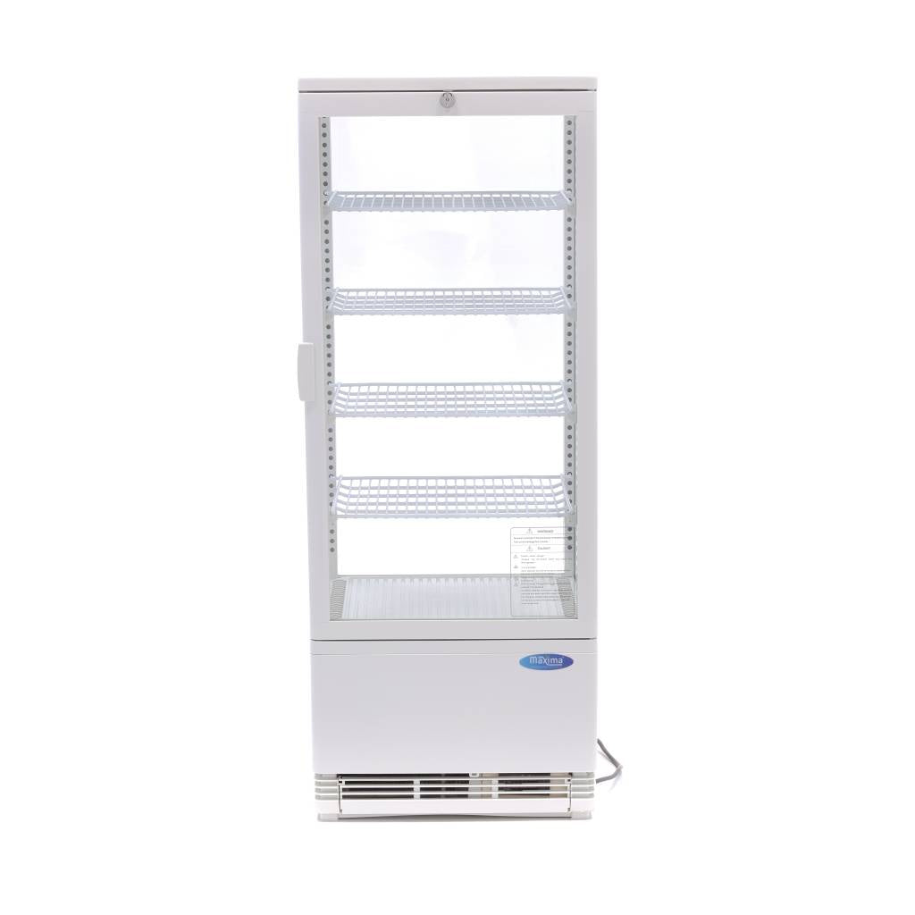 Kühlvitrine - Professionell - 98 l - 43 cm - Weiß