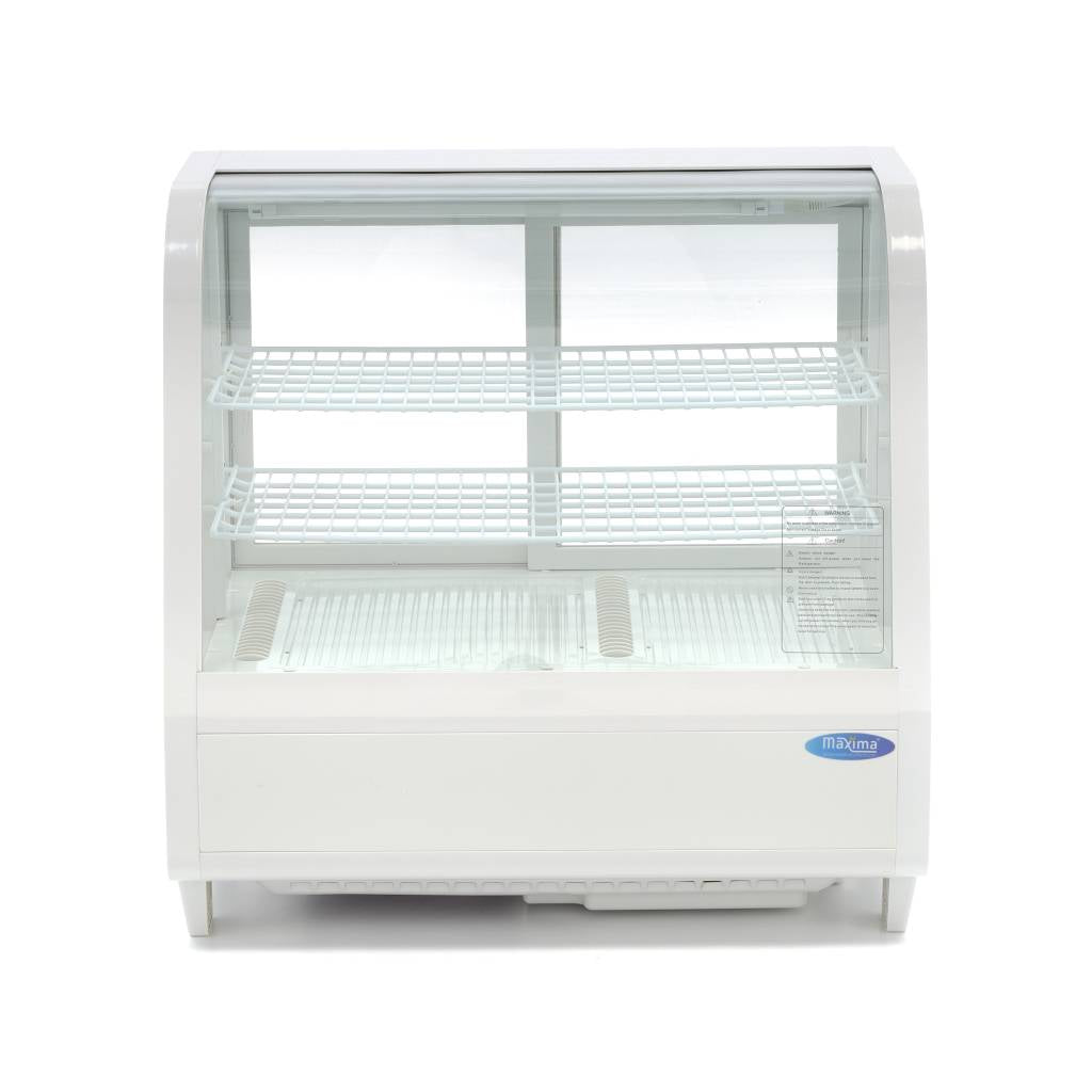 Kühlvitrine - Professionell - 100 l - 68 cm - Weiß