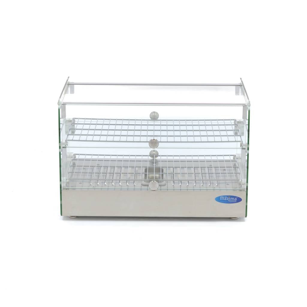 Expositor de Alimentos Calentado - Profesional - 50L - 55cm - 2 Estantes