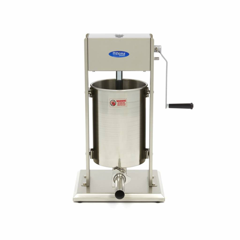 Máquina Rellenar Embutido - Profesional - 12L - Vertical - incl 4 Tubos de Embutición