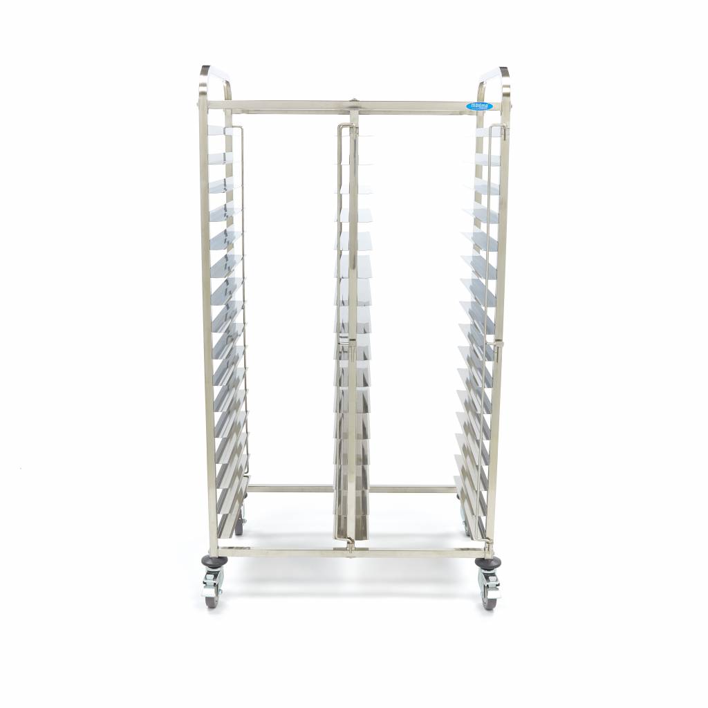 Carrello portateglie - Professionale - Bakerynorm - per 32 x teglie (60 x 40cm) - teglie escluse