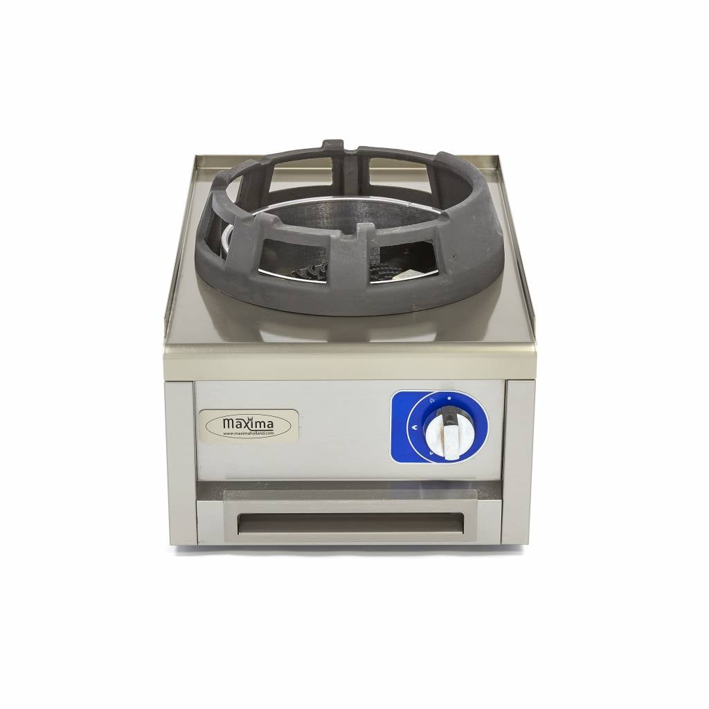 Fogón de Wok - Profesional - Ø28cm Anillo de Cocción - 60cm de Profundidad - Gas