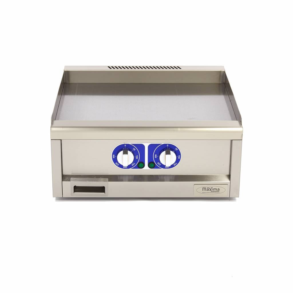 Calidad Comercial Plancha - Profesional - Liso - Unidad Doble - 60cm de Profundidad - Eléctrico - 400V