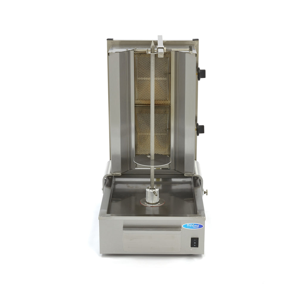 Kebabgrill - Professionell - 2 Brenner - 20kg Fleisch - Gas