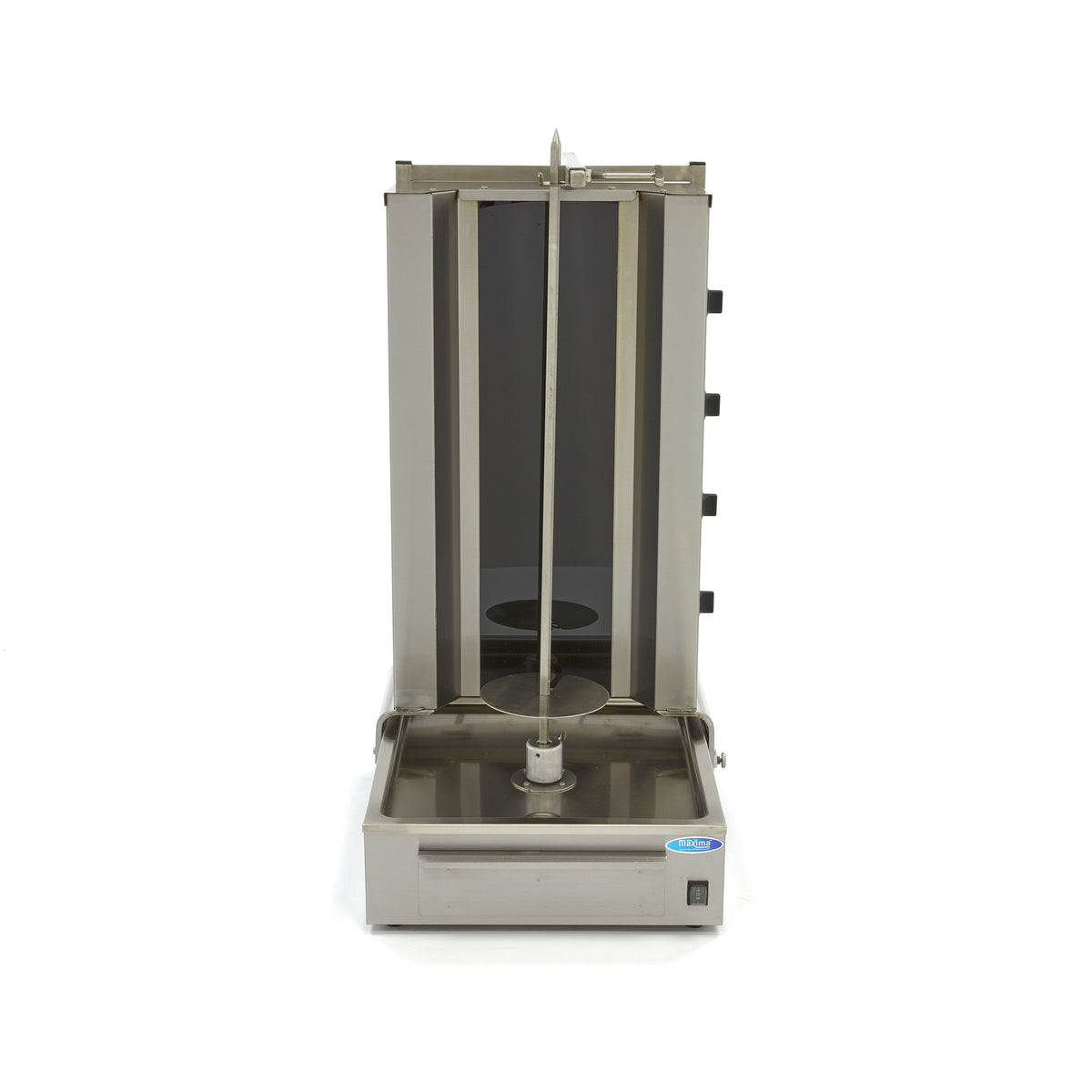 Kebab Grill - Profesional - 4 Quemadores - 70kg Carne - Eléctrico