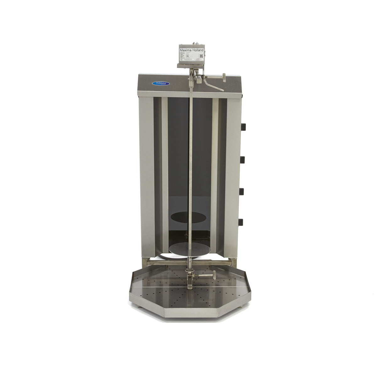 Kebabgrill - Professionell - 4 Brenner - 50 kg Fleisch - Elektrisch