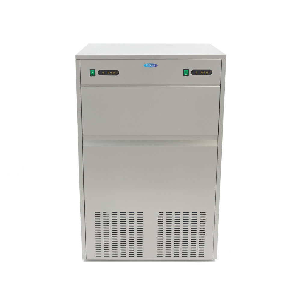 Máquina de Hielo - Profesional - 100kg/día - Cubitos de Hielo Huecos - Refrigerado por Aire
