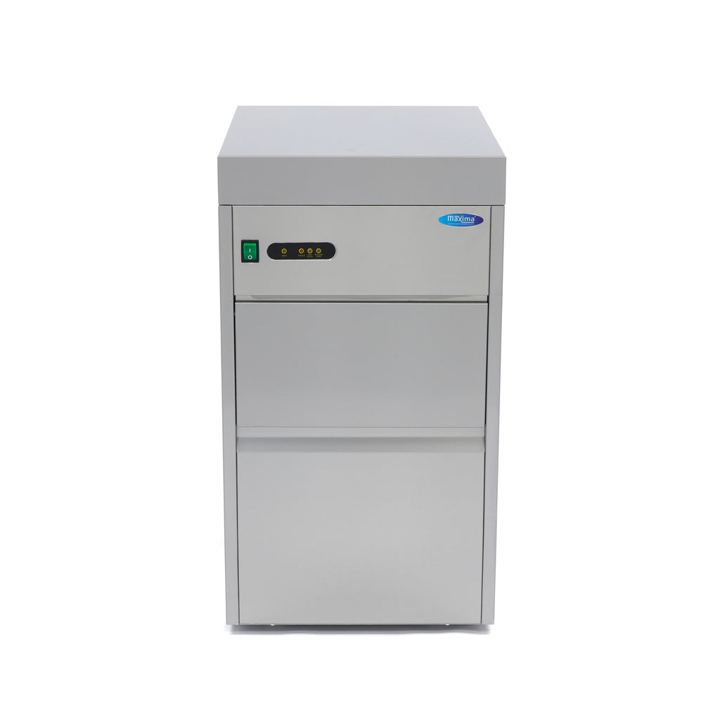 Máquina de gelo - Profissional - 50kg/dia - Picado/em escamas - Refrigerada a água