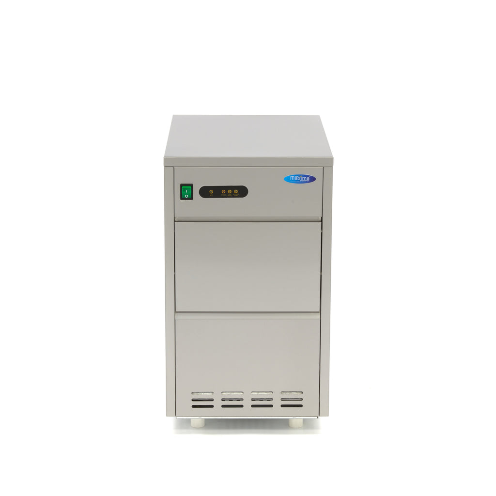 Macchina del ghiaccio - Professionale - 30kg/giorno - Tritato/in scaglie - Raffreddata ad acqua